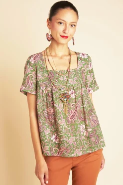 Antoine et Lili Blouse Cachemire Clearance