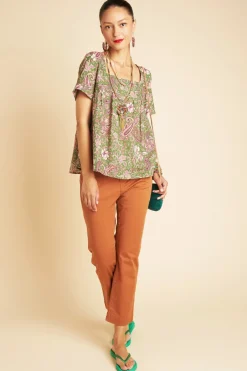 Antoine et Lili Blouse Cachemire Clearance
