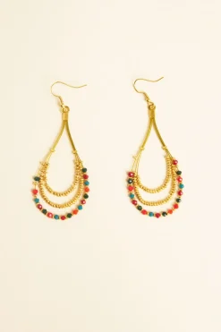 Antoine et Lili Boucles D'oreilles Isis Discount