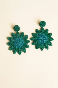 Antoine et Lili Boucles D'oreilles Tournesol Fashion