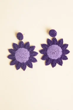 Antoine et Lili Boucles D'oreilles Tournesol Hot