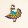 Antoine et Lili Broche Danseuse Flamenco Hot