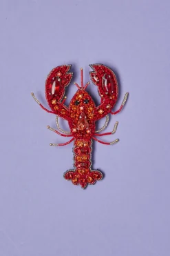 Antoine et Lili Broche Fantaisie Homard New