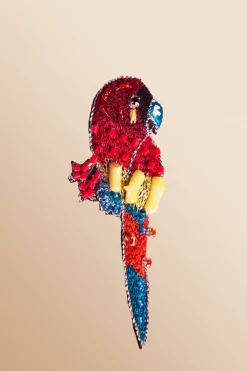 Antoine et Lili Broche Fantaisie Oiseau Clearance