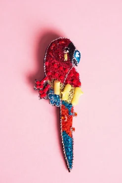 Antoine et Lili Broche Fantaisie Oiseau Clearance