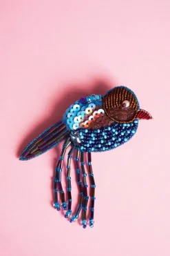 Antoine et Lili Broche Fantaisie Oiseau New