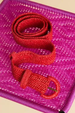 Antoine et Lili Ceinture En Raphia Unie Best