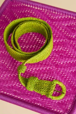 Antoine et Lili Ceinture En Raphia Unie New