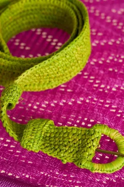 Antoine et Lili Ceinture En Raphia Unie New