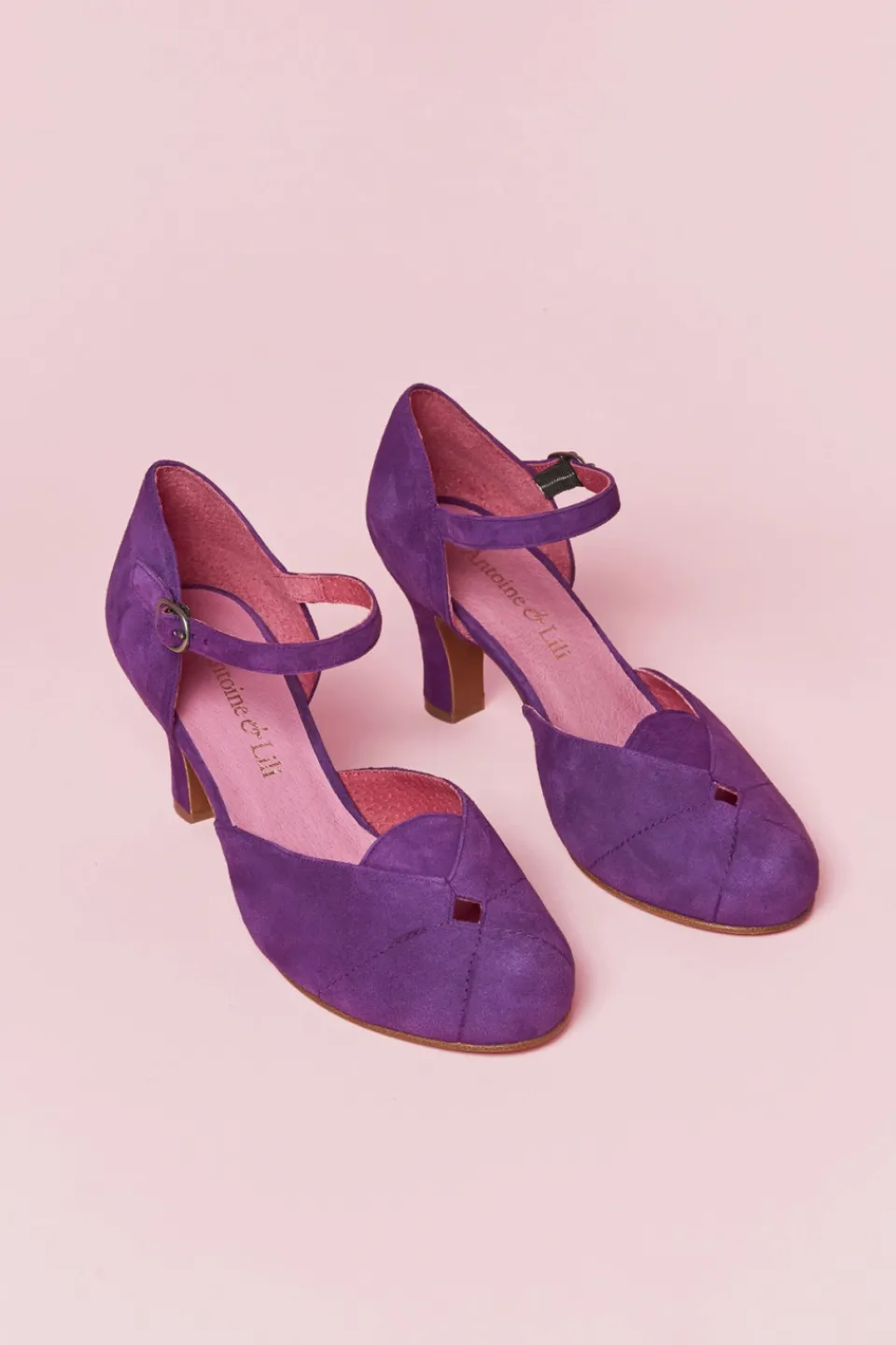 Antoine et Lili Chaussure Bérénice Velours Fashion