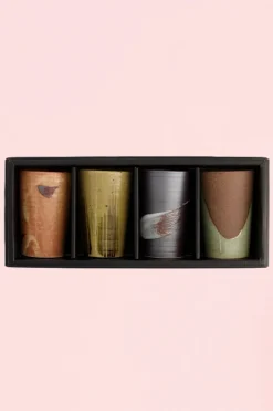 Antoine et Lili Coffret Vintage 4 Mini Tasses Discount