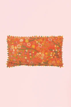 Antoine et Lili Coussin Brodé 65x35cm New