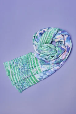 Antoine et Lili Foulard Laine Et Soie Blanche Outlet