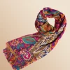 Antoine et Lili Foulard Laine Et Soie Tulum Outlet