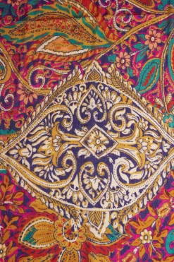 Antoine et Lili Foulard Laine Et Soie Tulum Outlet