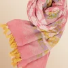 Antoine et Lili Grande écharpe Voile De Coton Sale