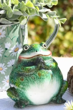 Antoine et Lili Grenouille Assise Discount