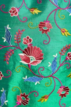 Antoine et Lili Haut Kimono En Soie Charme Sale