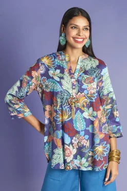 Antoine et Lili Kurta Botanica Voile Coton Outlet