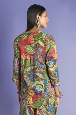 Antoine et Lili Kurta Cameleon Voile Coton Discount