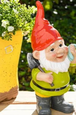 Antoine et Lili Nain De Jardin Avec Pelle Clearance