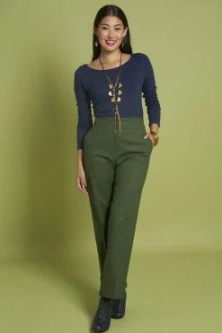 Antoine et Lili Pantalon Revers Granito Sale