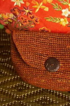 Antoine et Lili Petit Sac En Raphia Vony Online