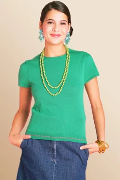 Antoine et Lili Pull Bande Lurex Noemie Clearance