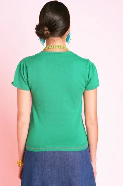 Antoine et Lili Pull Bande Lurex Noemie Clearance