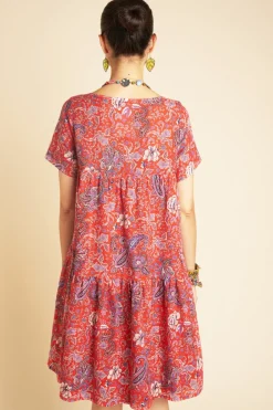 Antoine et Lili Robe Ample Cachemire Fashion