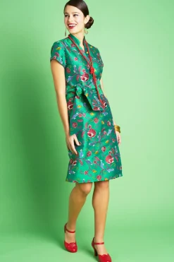 Antoine et Lili Robe Chinoise En Soie Charme Discount