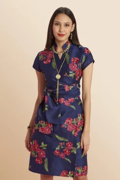 Antoine et Lili Robe Chinoise Manitas En Soie New