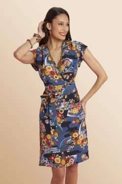 Antoine et Lili Robe Floralie Chirimen Sale