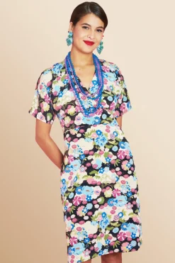Antoine et Lili Robe Kimono Matcha Chirimen Hot