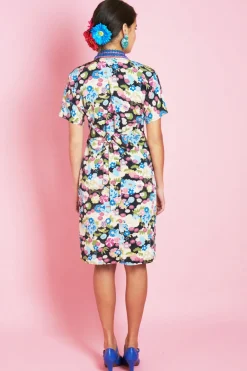 Antoine et Lili Robe Kimono Matcha Chirimen Hot