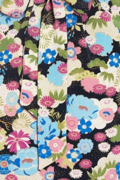Antoine et Lili Robe Kimono Matcha Chirimen Hot