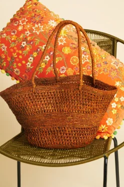 Antoine et Lili Sac En Raphia Aiko Sale