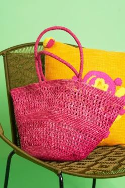 Antoine et Lili Sac En Raphia Aiko Outlet