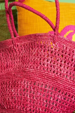 Antoine et Lili Sac En Raphia Aiko Outlet