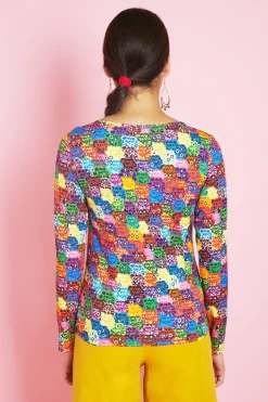 Antoine et Lili T-shirt Dahlia Outlet