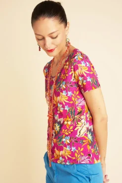 Antoine et Lili T-shirt Mc Floria Maille Fashion